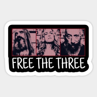 Free The Three Sticker